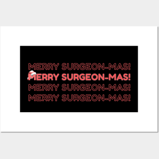 Merry Christmas surgeon Posters and Art